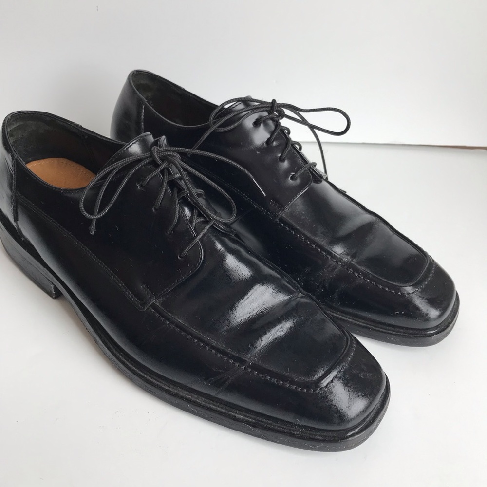 Cole Haan black leather oxford dress shoes size 10